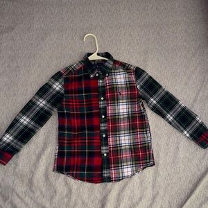 Ralph Lauren Kids Multicolor Plaid Button-Down Shirt